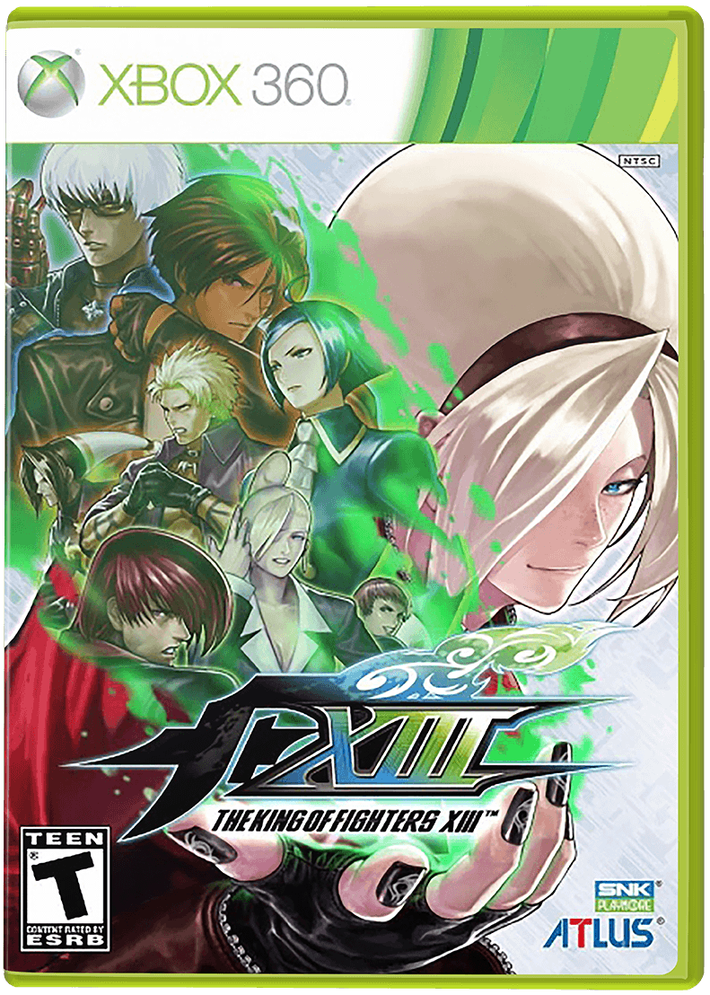 King of Fighters XIII box art for Xbox 360